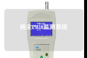 揚塵PM10監(jiān)測系統(tǒng)